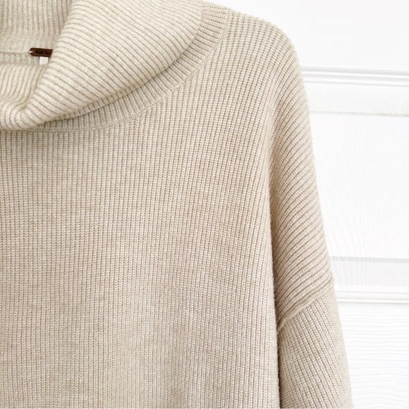 Free people softly structured sweater - beige M - Picture 2 of 6
